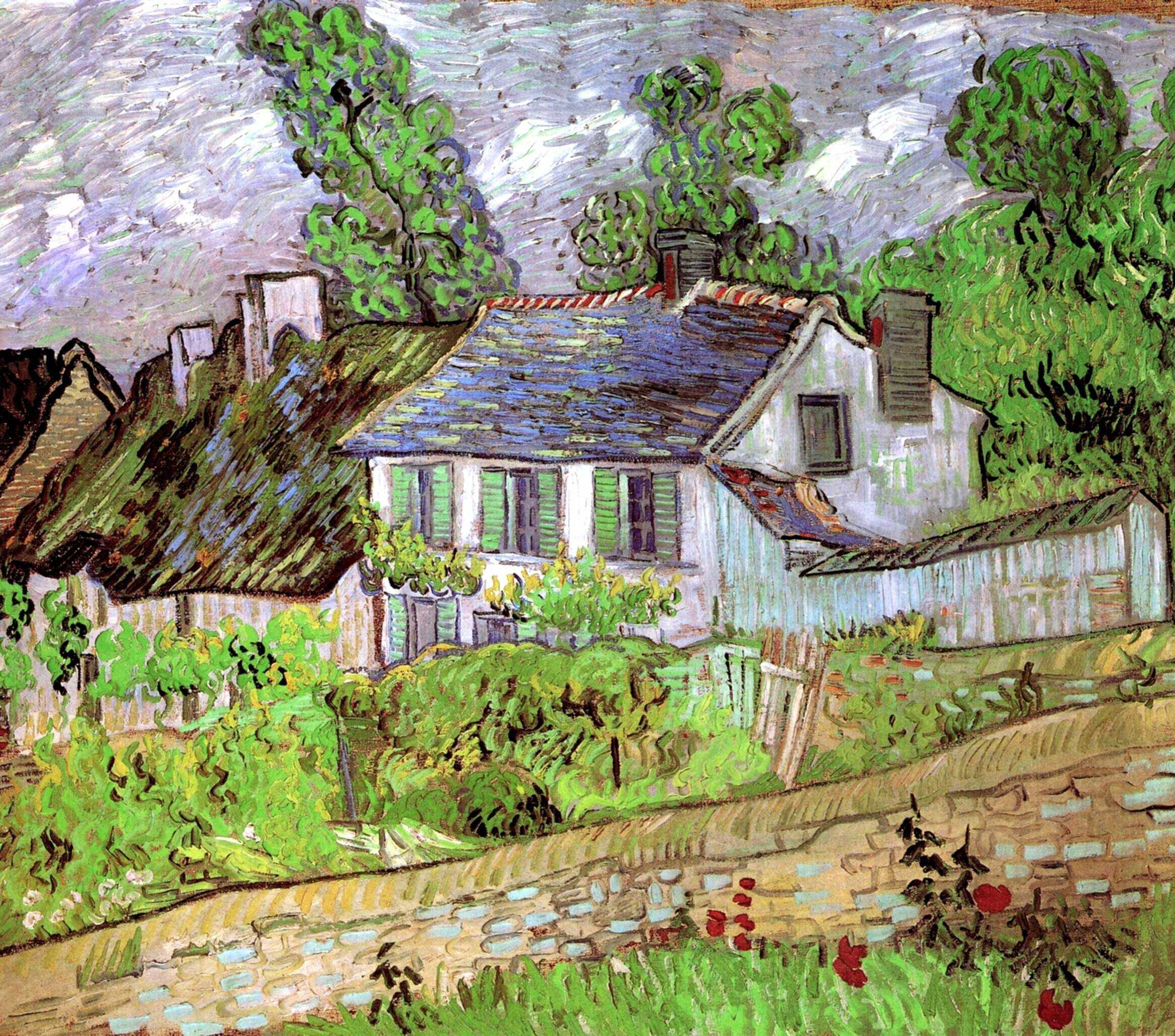 Houses in Auvers 2