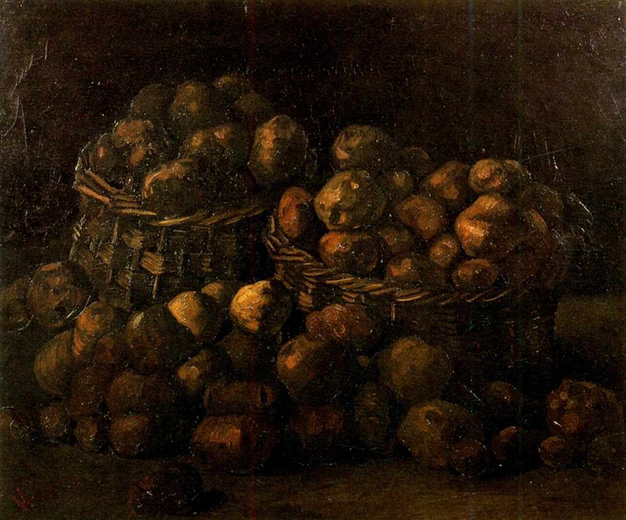 Baskets of Potatoes