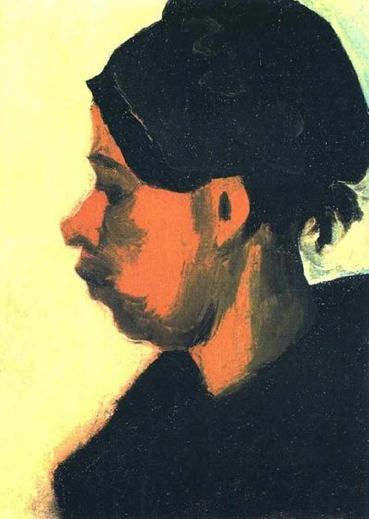 Head of a Peasant Woman with Dark Cap 2
