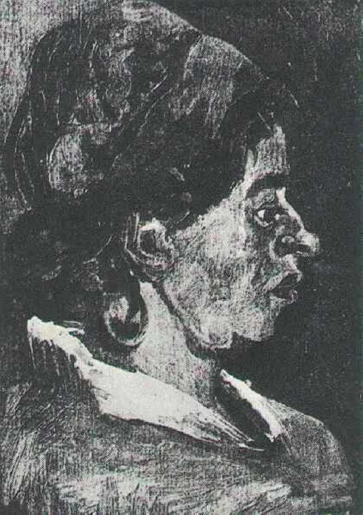 Head of a Peasant Woman with Dark Cap 9