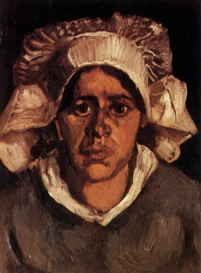Head of a Peasant Woman with White Cap 7