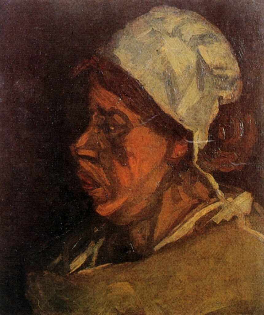 Head of a Peasant Woman with White Cap 8