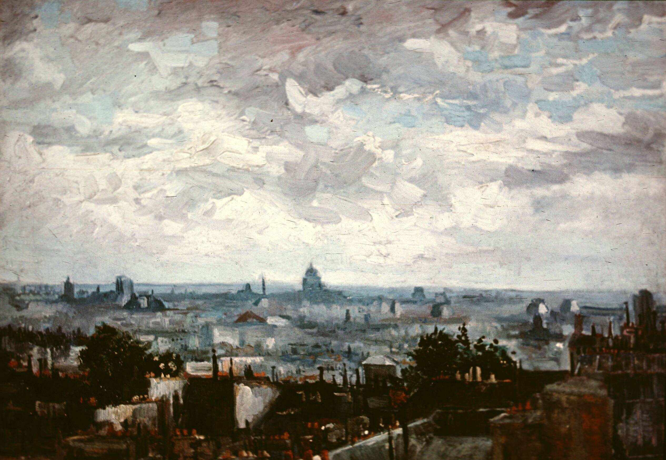 View of the Roofs of Paris