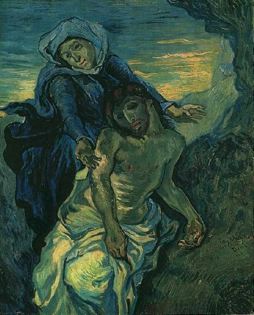 Pieta after Delacroix