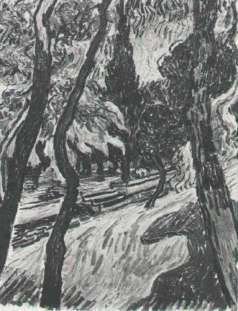 Trees in the Garden of Saint-Paul Hospital 2