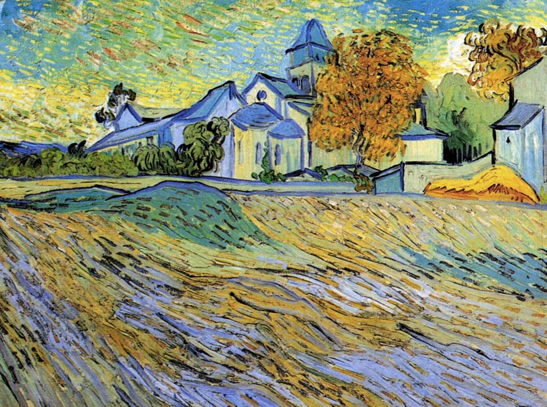 View of the Church of Saint-Paul-de-Mausole