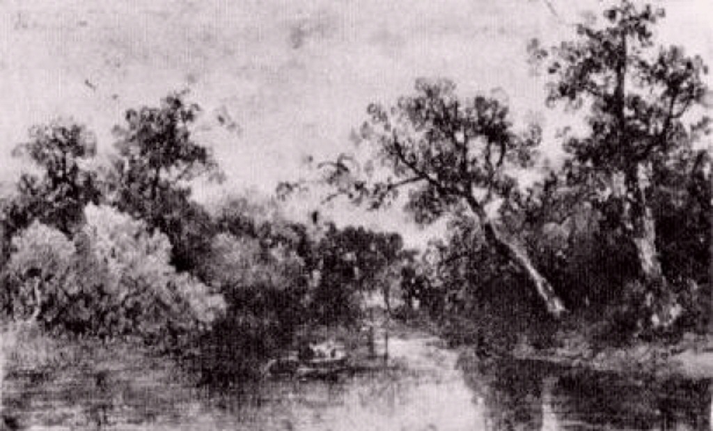 The Surroundings of Croy Castle Near Aarle